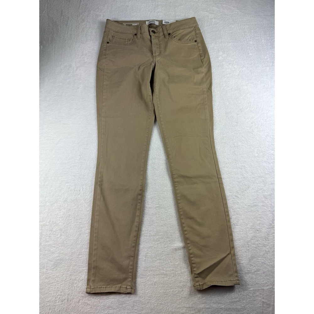 Sonoma Jeans‎ Juniors Khaki Size 8L Skinny Stretch Cotton Blend Pants
